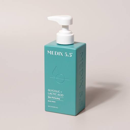 Medix 5.5 Glycolic + Lactic Acid Skin Perfecting Body Wash | 15oz